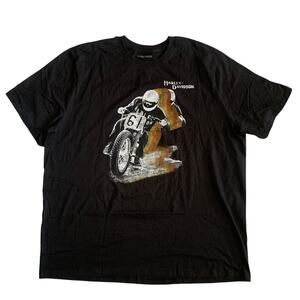 Harley Davidson Men's Size 3XL Short Sleeve Black Crew Neck T-Shirt Nwot